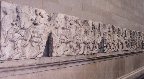 Part of the Parthenon Frieze - in the British Museum