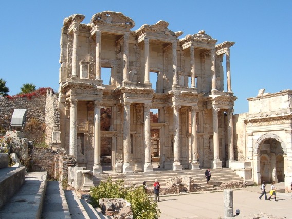 The Library of Celsus at Ephesos